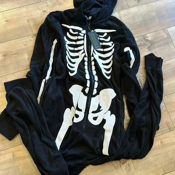 NWT Just Love Skeleton Adult Oneise for Women Sz L - Picture 4 of 6